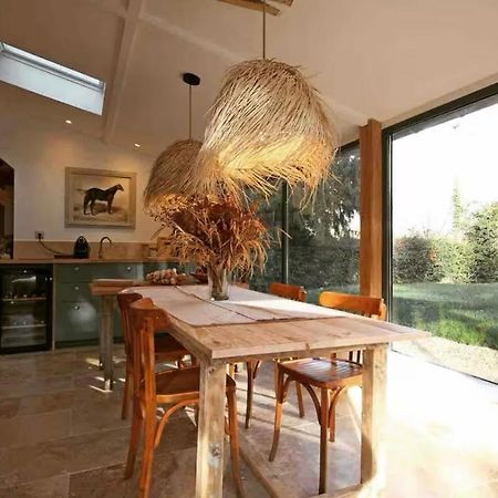 Cottage Normand Avec Sa Grande Piscine Chauffee Toute L Annee Sur Parc Arbore Et Clos En Plein Coeur De La Campagne Adapte Aux Kids Et Dog Friendly Saint-Antonin-de-Sommaire Экстерьер фото
